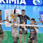 Sir Susa Vim PERUGIA vs Gas Sales Bluenergy PIACENZA, Gara 1 finale 3º posto Superlega Credem Banca - Campionato italiano di Pallavolo Maschile - Volley Volleyball at PalaBarton Perugia IT, 29 aprile 2025. Photo ©2025 Michele Benda