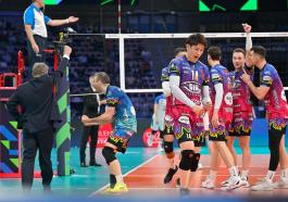 Sir Sicoma Monini PERUGIA vs Halkbank ANKARA, Semifinal CEV Champions League Volley 2025 | Men at Atlas Arena Łódź PL, 16 maggio 2025. Photo ©2025 Michele Benda