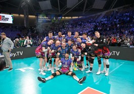 Sir Sicoma Monini PERUGIA vs Halkbank ANKARA, Semifinal CEV Champions League Volley 2025 | Men presso Atlas Arena Łódź PL, 16 maggio 2025. Foto: Michele Benda [riferimento file: 2025-05-16/_MB65384]