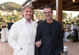 Brunello Cucinelli e Nino Marino