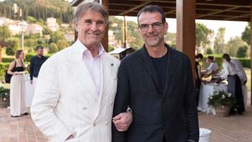Brunello Cucinelli e Nino Marino
