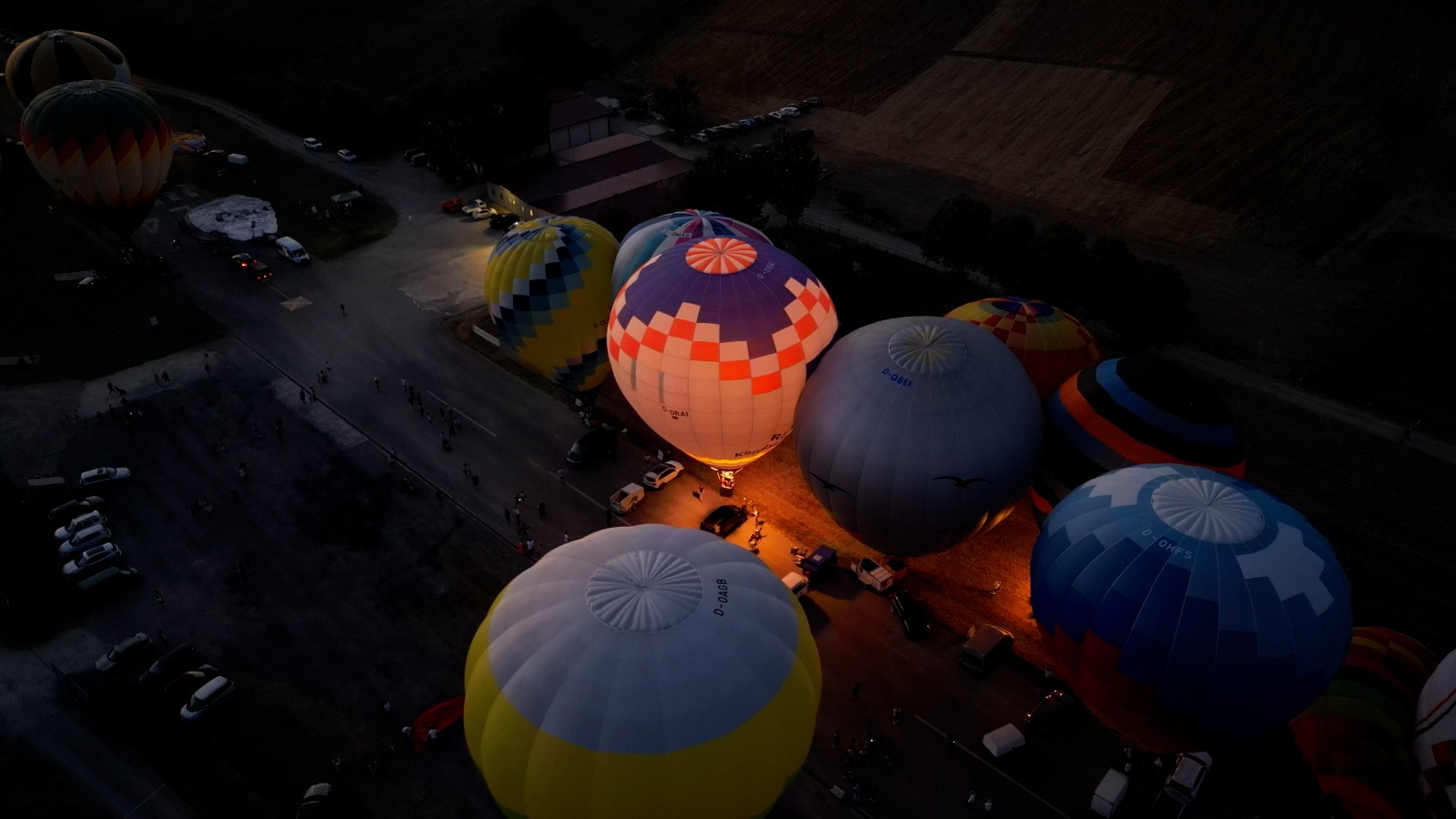 accensione mongolfiere