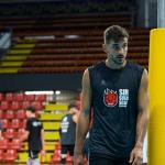 Wassim BEN TARA durante Sir Susa Scai Perugia, primo allenamento della stagione 2025/26 presso PalaBarton Perugia IT, 13 agosto 2025. [foto_ID: 20250813_MB67229] Foto: Michele Benda