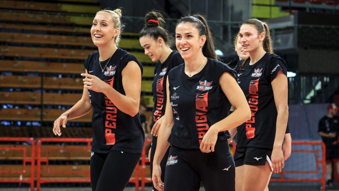 Bartoccini MC Restauri Perugia allenamento