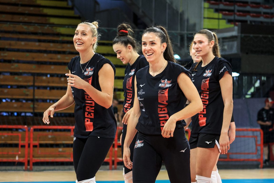 Bartoccini MC Restauri Perugia allenamento