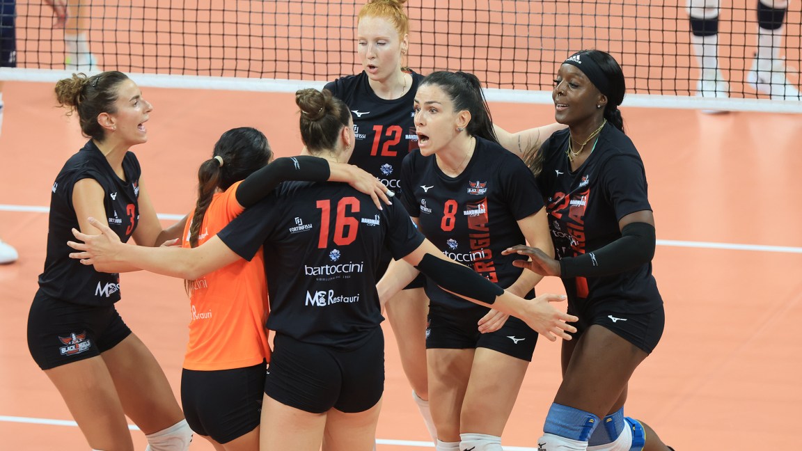 Bartoccini-MC Restauri Perugia x Savino del Bene Scandicci 17.sett.2025 allenamento congiunto photo Oreste Testa