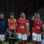 Perugia-Pianese I grifoni dopo la sconfitta 7oz.-RIPRODUZIONE VIETATA