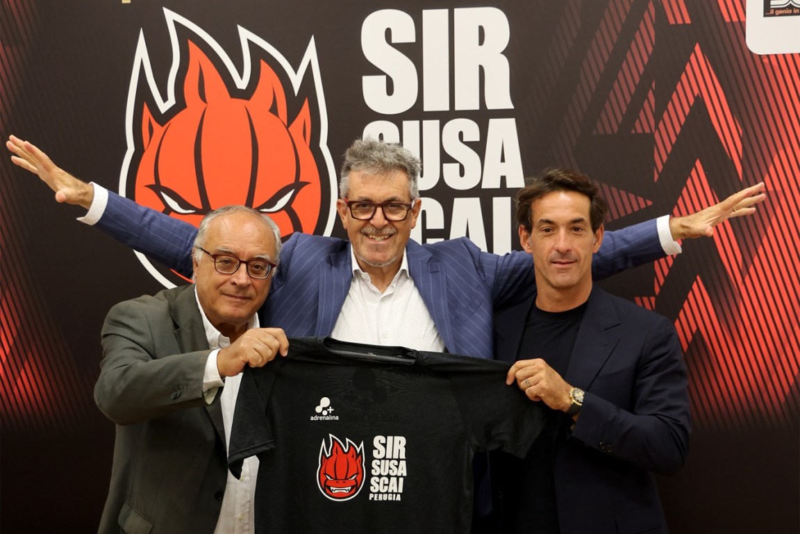 Presentazione naming sponsor Sir 2025.2026 - Sir Susa Scai Perugia