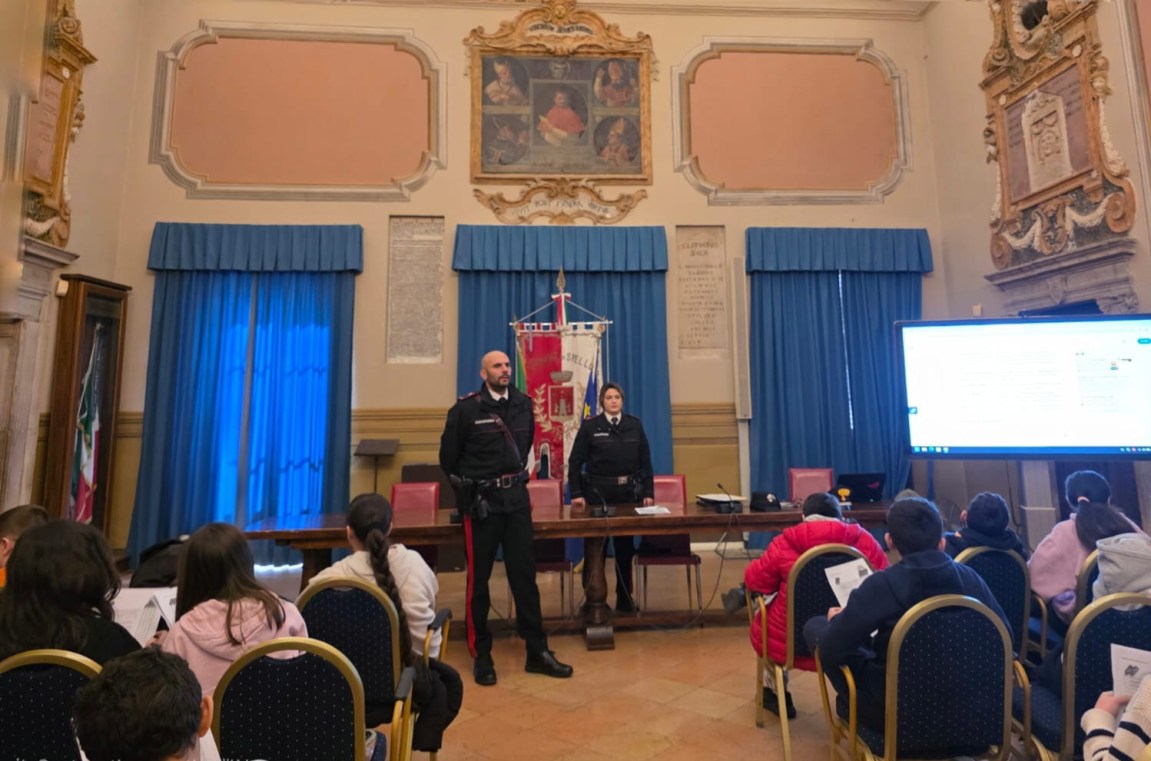 Lezione Spello carabinieri