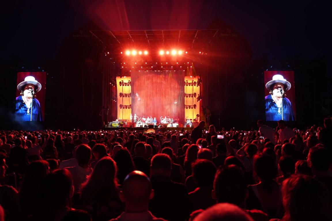 Il concerto di Zucchero a Umbria Jazz (foto Tommaso Benedetti)