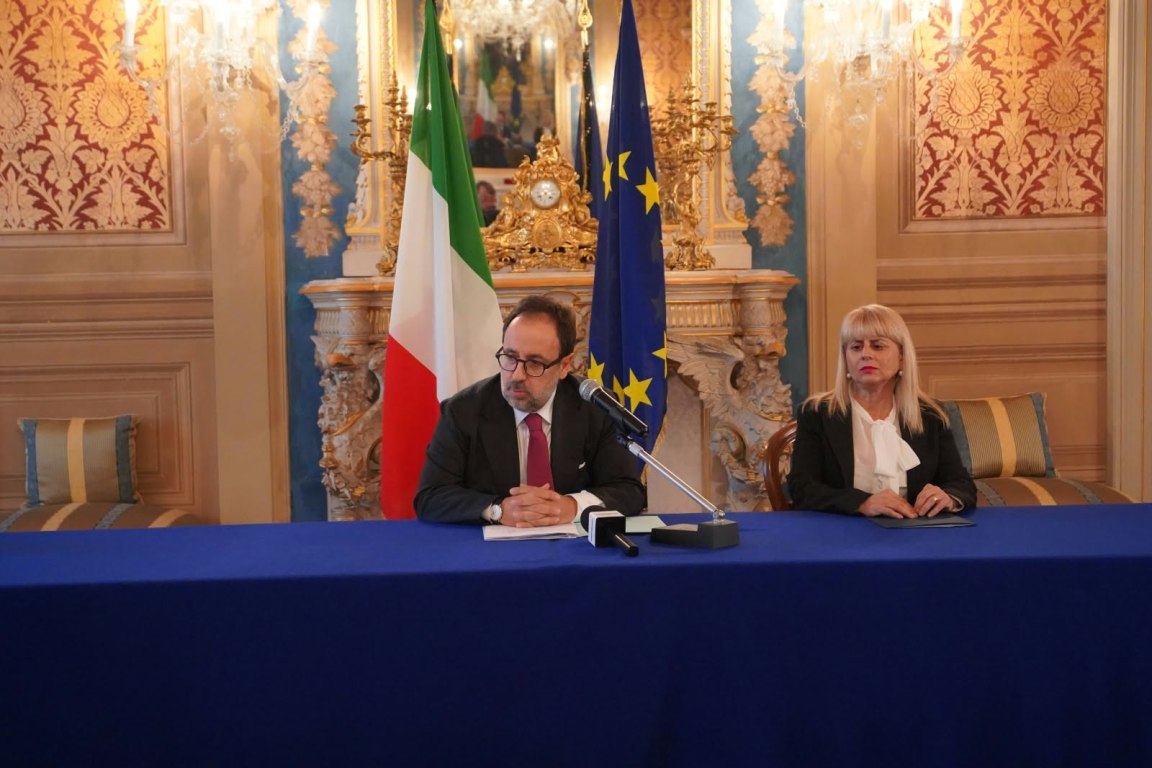 Il neo prefetto Canaparo (foto Tommaso Benedetti)