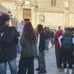 La manifestazione in piazza IV Novembre (foto Tommaso Benedetti)